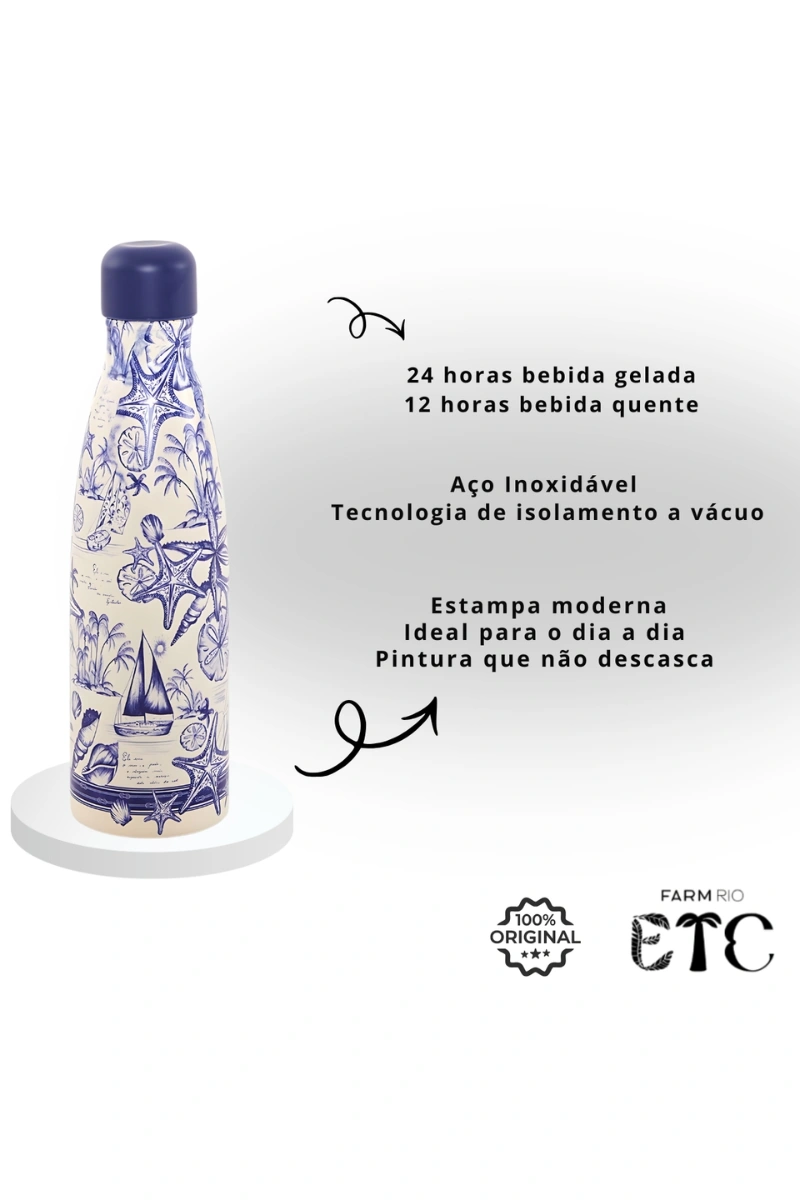 FARM - FARM ADVENTURER 500ML THERMAL BOTTLE - 78330545M