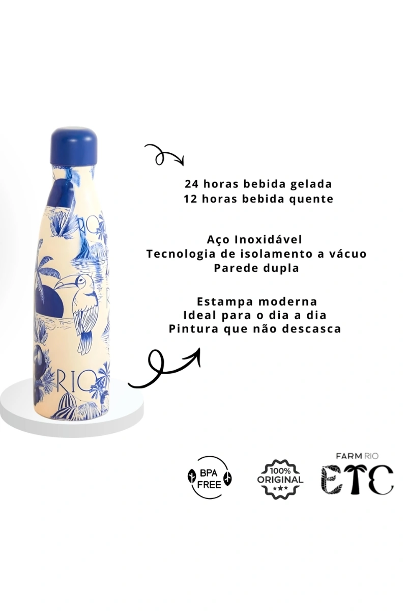 FARM - TUCANOS FARM THERMAL BOTTLE 500ML - 78330545R