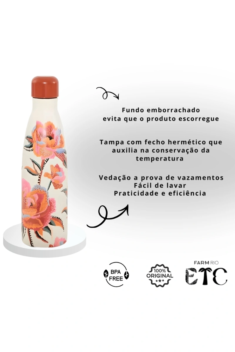FARM - FARM FLORAL 500ML THERMAL BOTTLE - 78332345