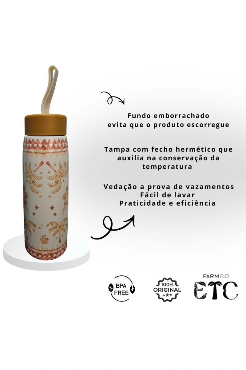 FARM - COQUEIRAL 500ML THERMAL BOTTLE - 78332073