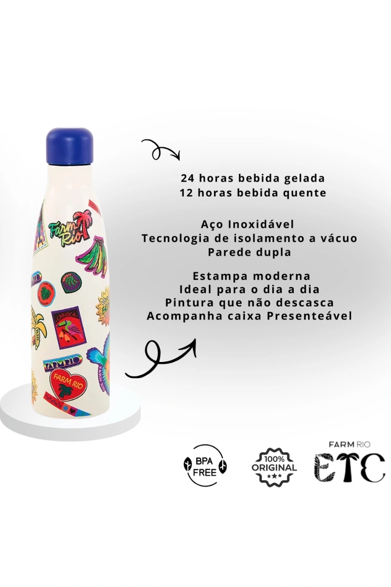 FARM - Farm Patch 500ml Thermos Bottle - 78327645