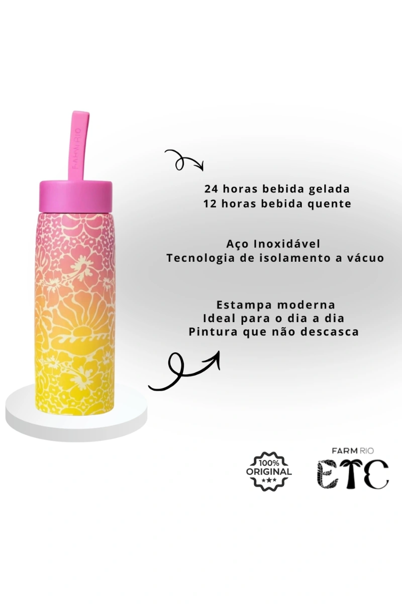 FARM - Farm Yoga 500ml Thermos Bottle - 78328273