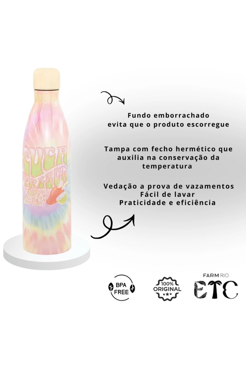 FARM - FARM CUCA FRESCA 750ML THERMAL BOTTLE - 78328275