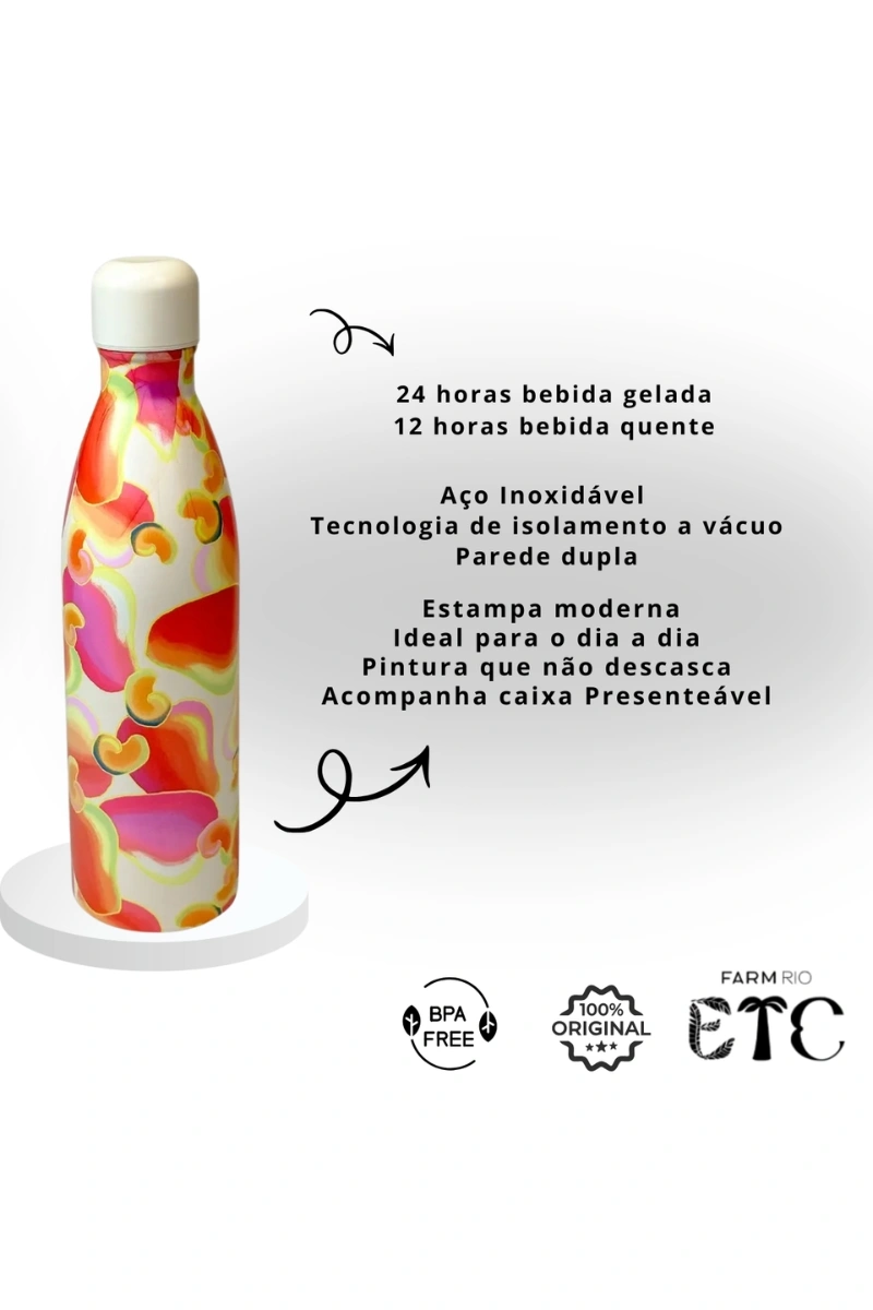 FARM - FARM CASHEW JUICE THERMAL BOTTLE 750ML - 78329775