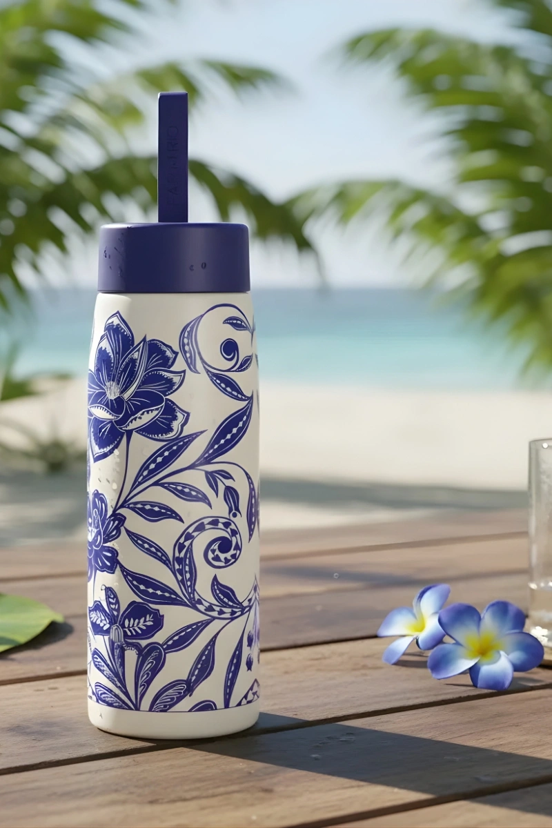 FARM - FARM COCONUT TREE FLOWER THERMAL BOTTLE 750ML - 78332274