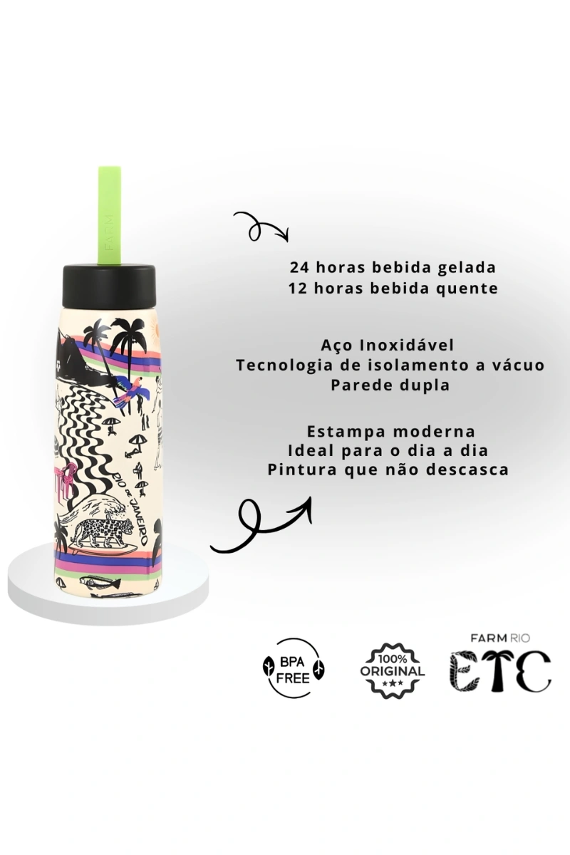 FARM - FARM BEACH DAY THERMAL BOTTLE 750ML - 78328474