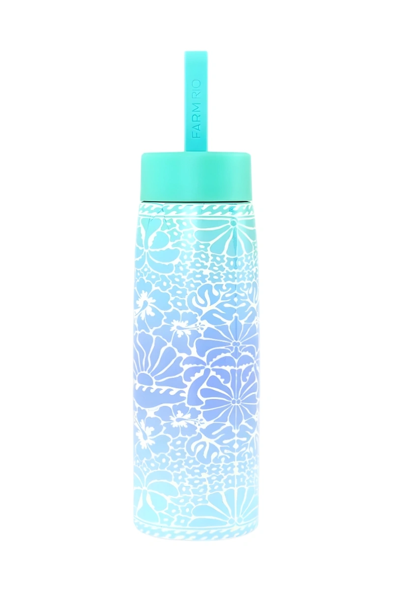 FARM - FARM YOGA BLUE THERMAL BOTTLE 750ML - 78328274