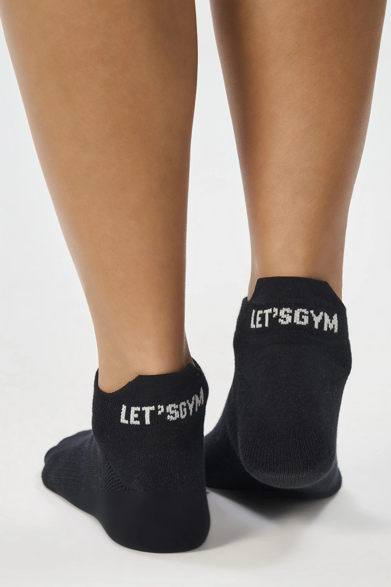 Lets Gym - Black Letsgym Socks - 2577PT