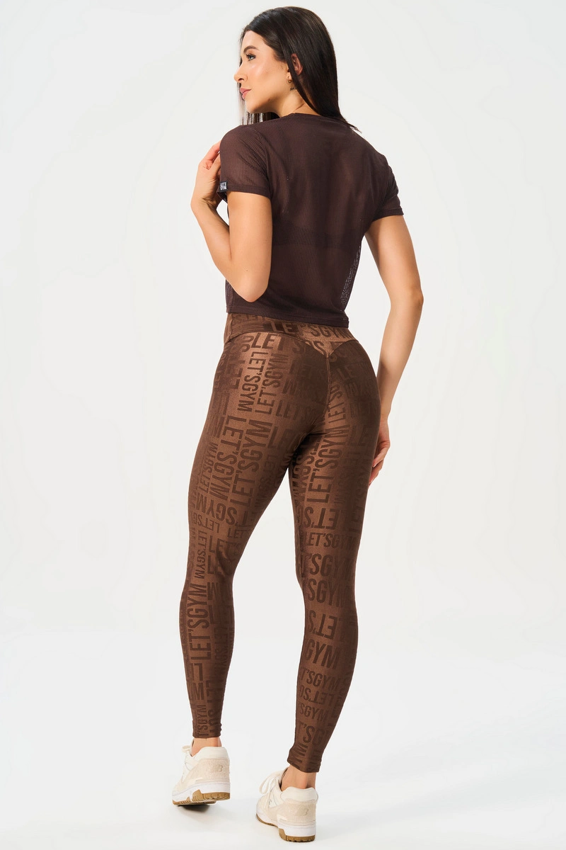 Lets Gym - Shirt Box Mc Screen Coffee - 2650CF