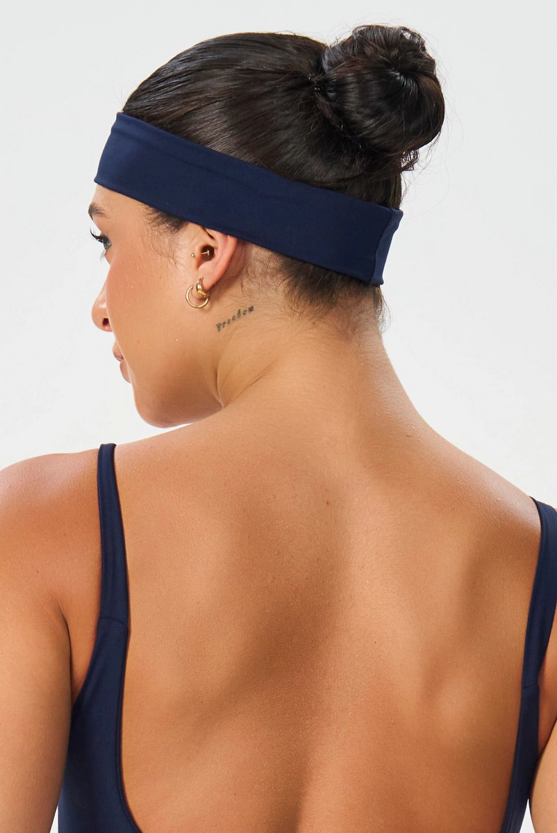 Lets Gym - Basic Colors Navy Blue Hairband - 2911NB