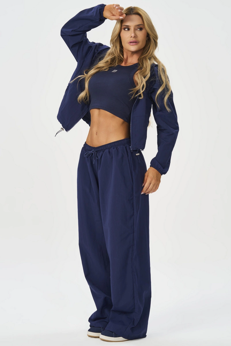 Lets Gym - Jaqueta Athleisure Navy Blue - 2923NB