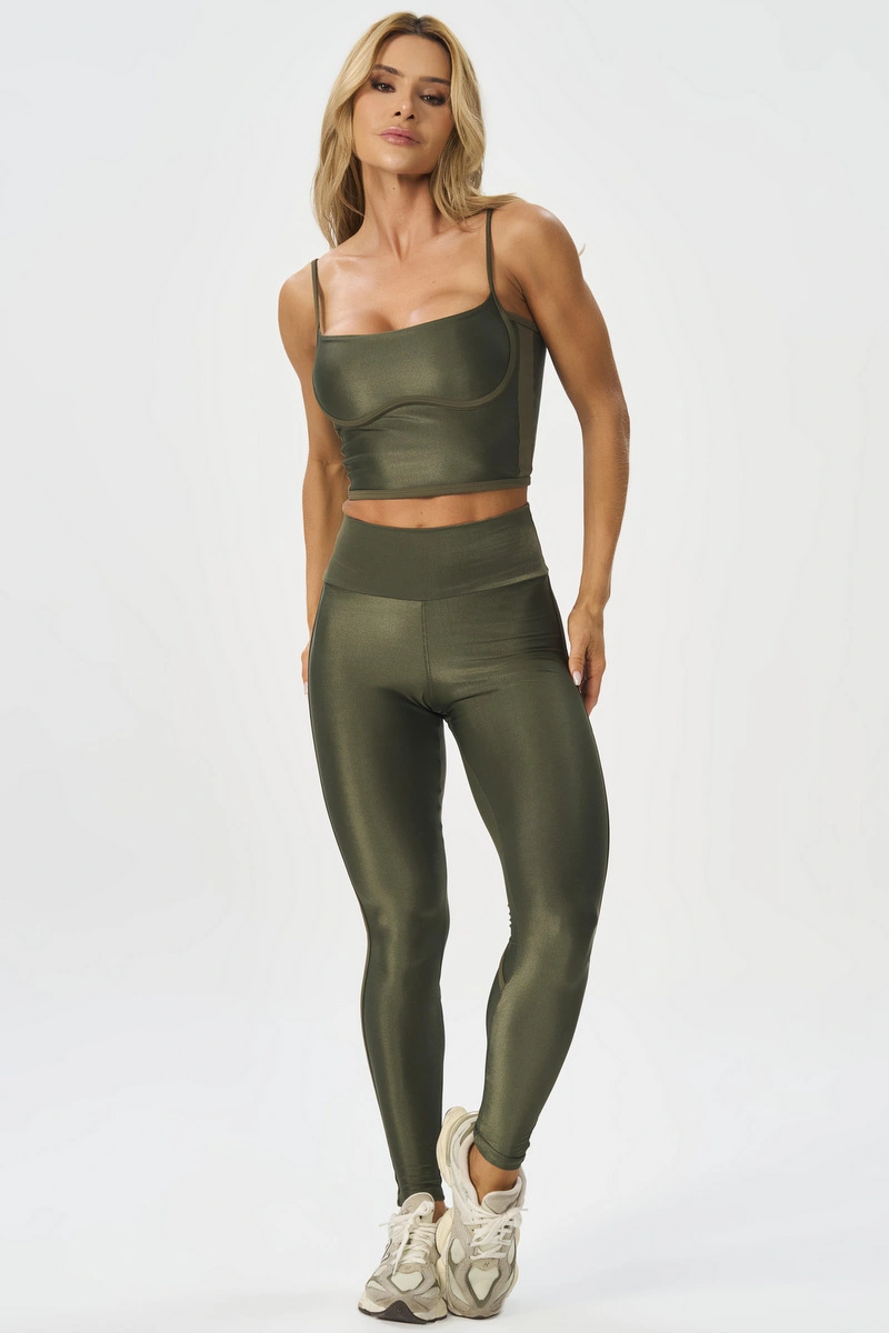 Lets Gym - Cropped Harmony Forest - 2956FST