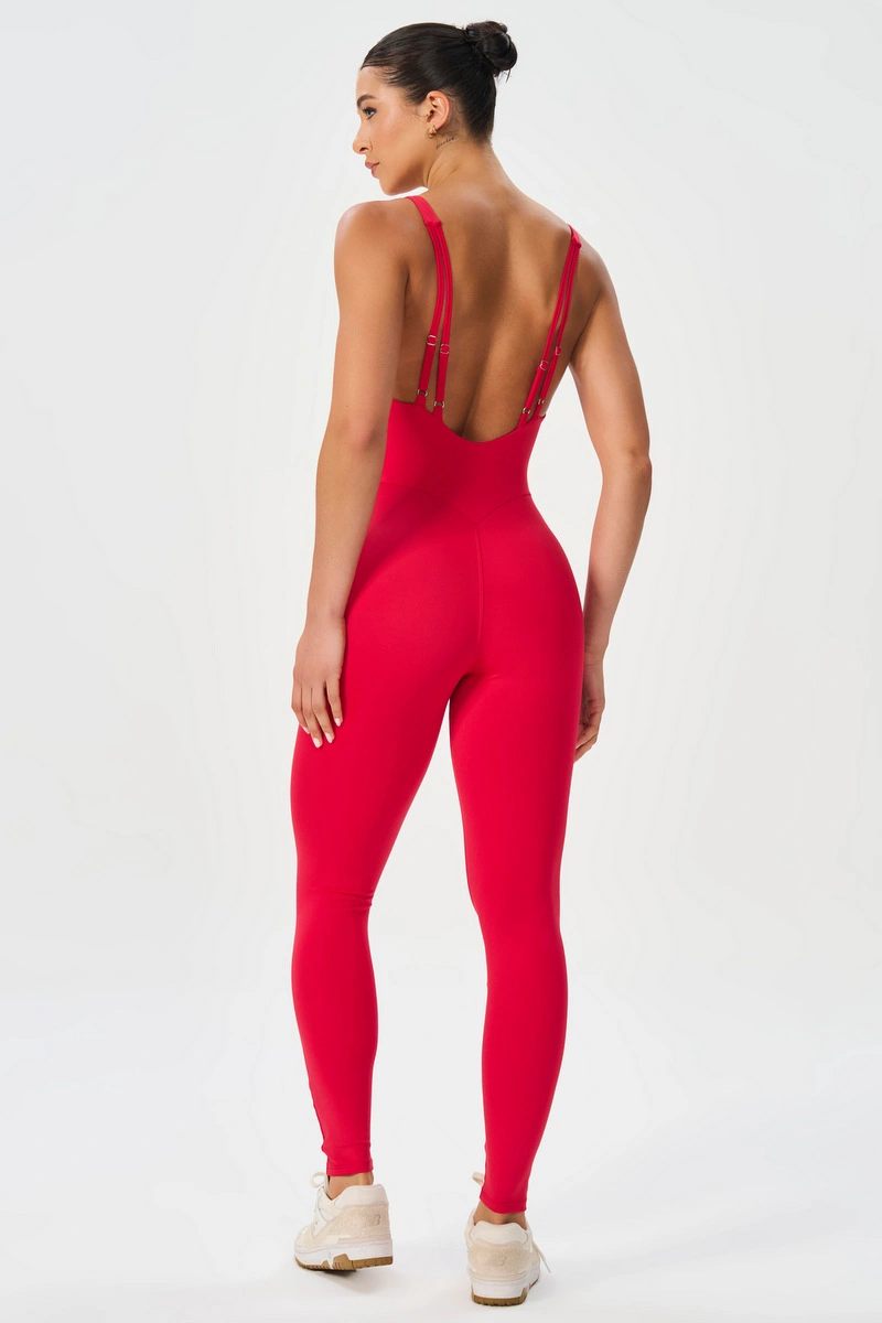 Lets Gym - Jumpsuit New Duo Comfort Red - 3205RD