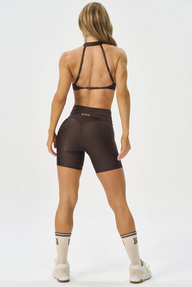 Lets Gym - Short Bright Form Coffee - 3209CF