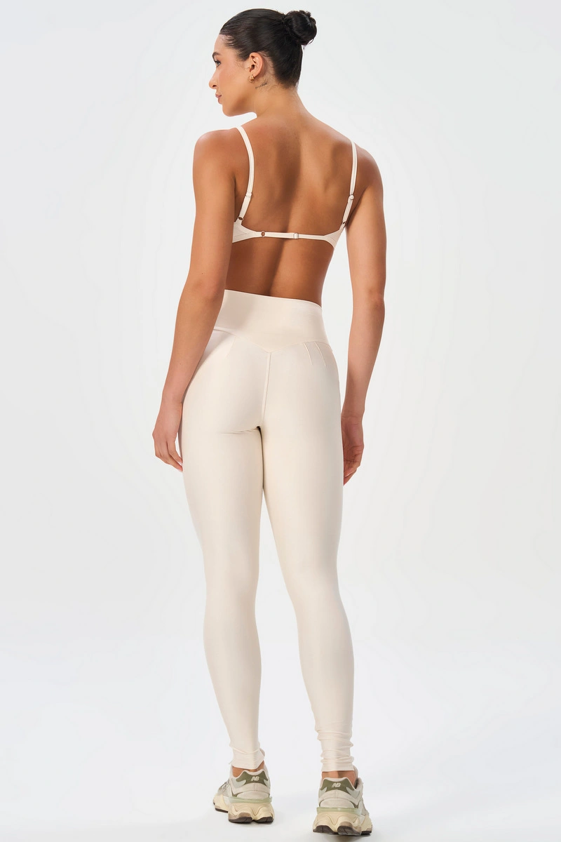 Lets Gym - Top New Minimal Glow Off White - 3283OFW