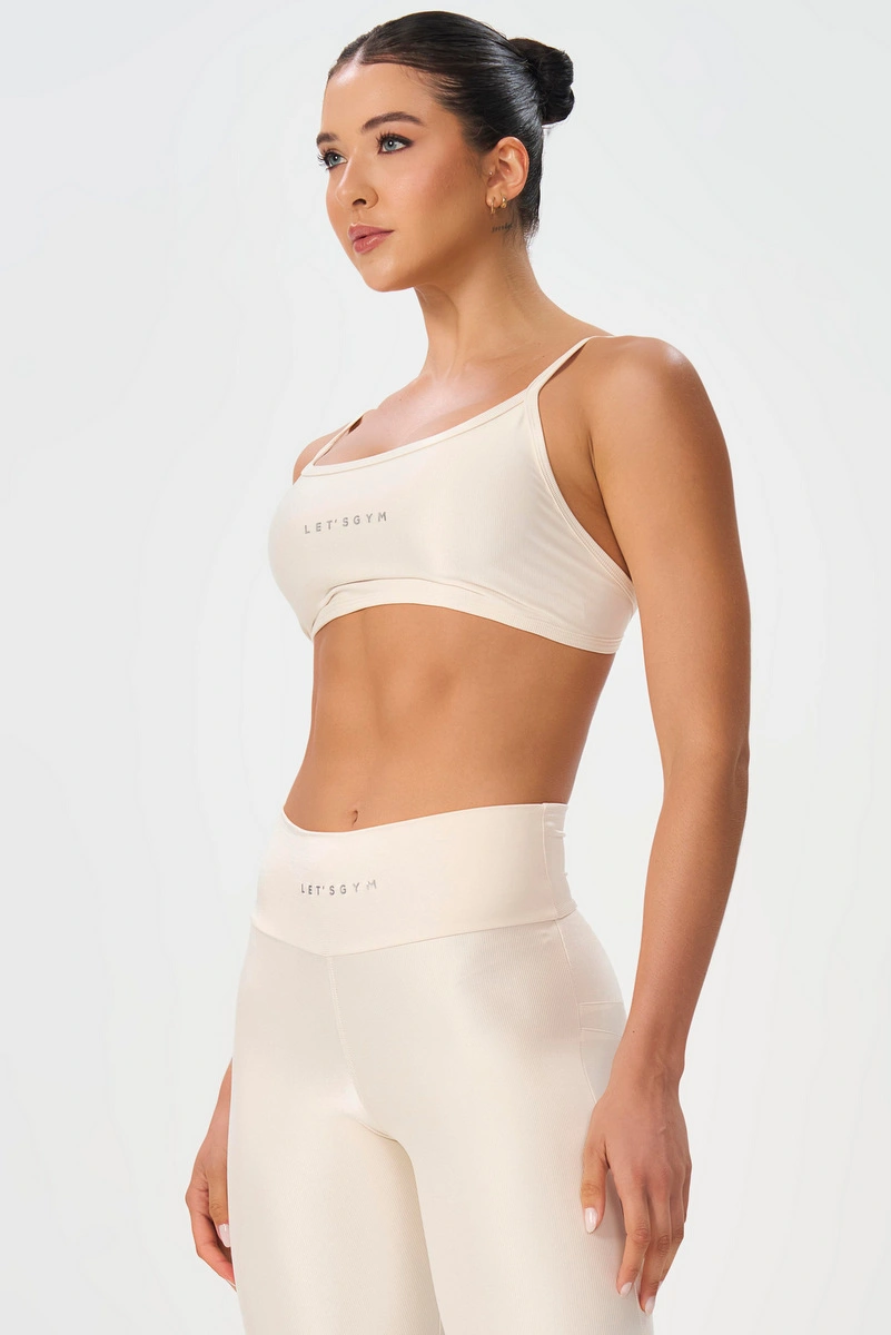 Lets Gym - Top New Minimal Glow Off White - 3283OFW