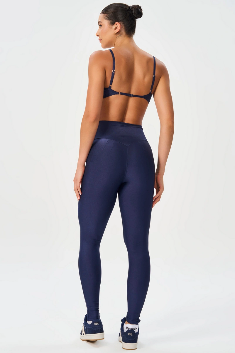 Lets Gym - Legging New Minimal Glow Navy Blue - 3284NB
