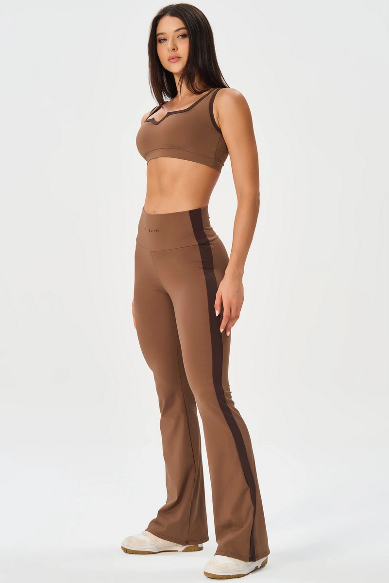 Lets Gym - Flare Deep Form Marrom - 3298MR