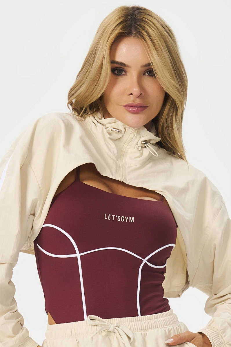 Lets Gym - Body Modern Muse Burgundy - 3308BG