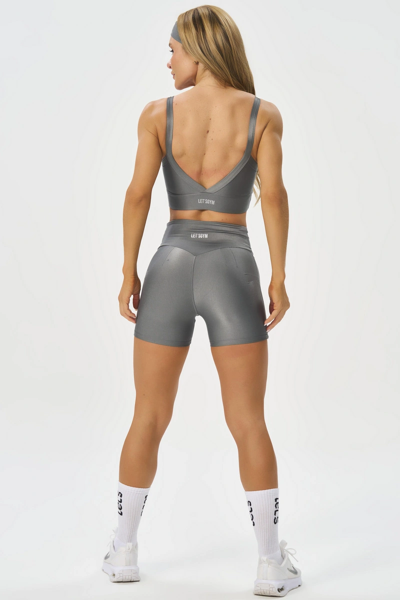 Lets Gym - Short New Bright Grey - 3315GR