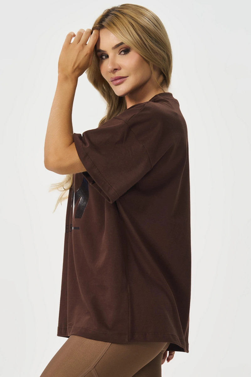 Lets Gym - Letsgym Glow Oversized T-Shirt  - 3320CF