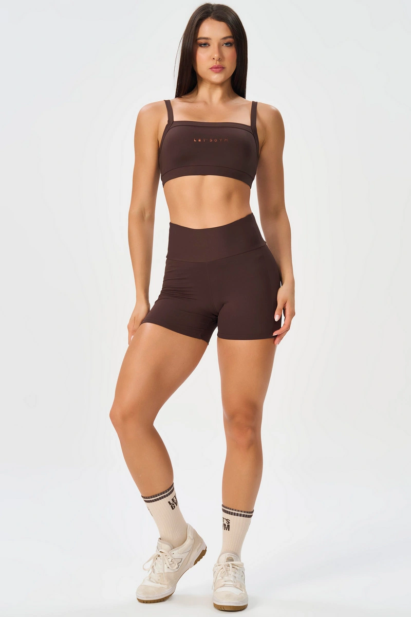 Lets Gym - Short Basic Tuning Coffee - 3329CF