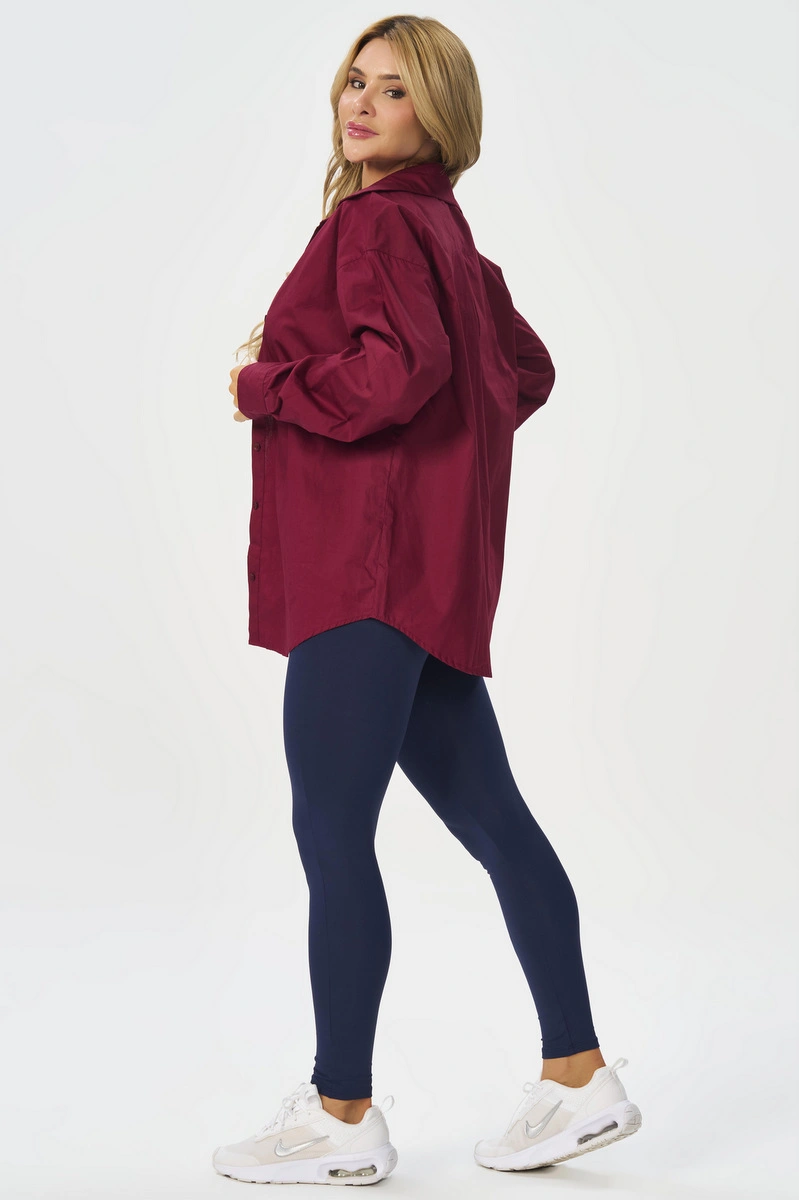 Lets Gym - Camisa Lets Gym Burgundy - 3341BG