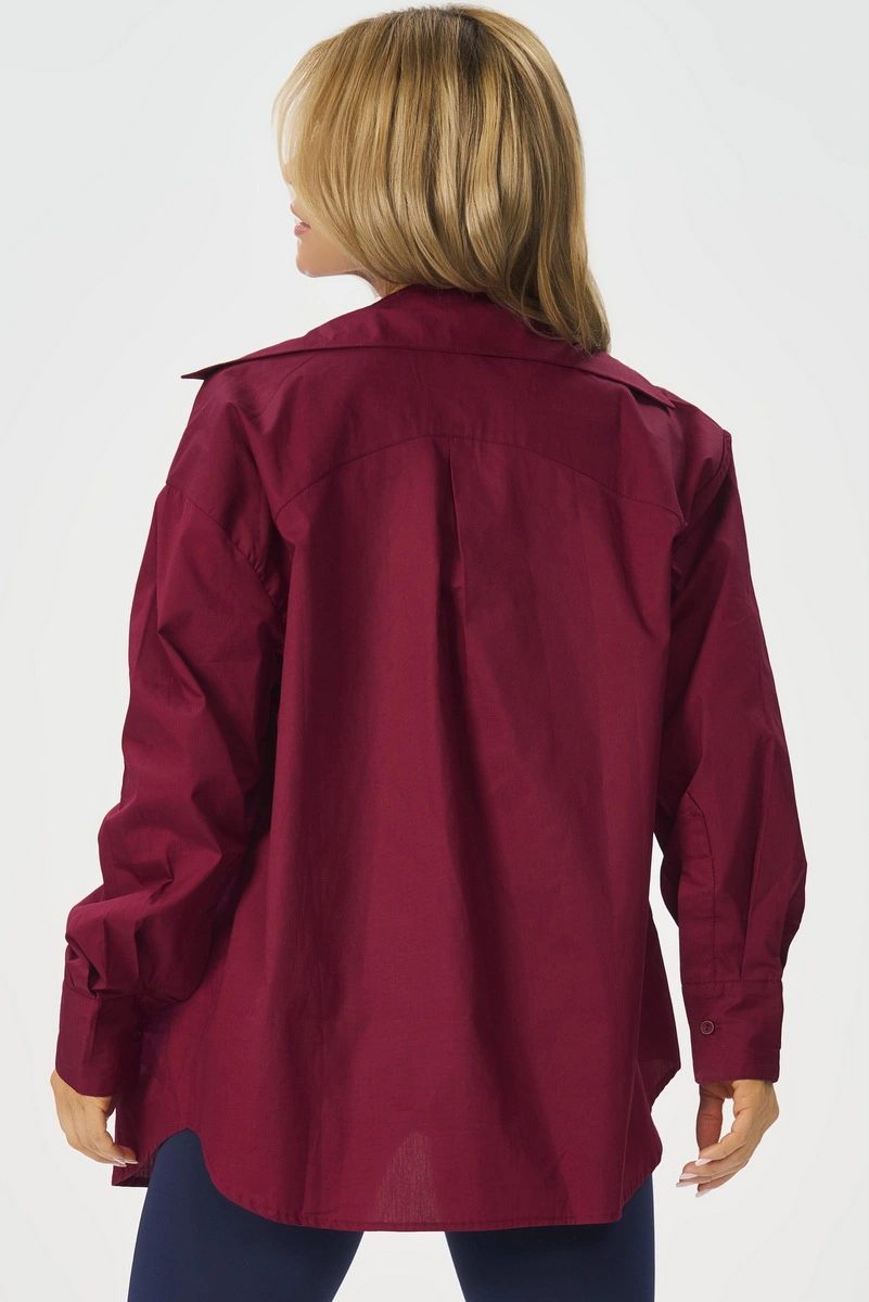 Lets Gym - Camisa Lets Gym Burgundy - 3341BG