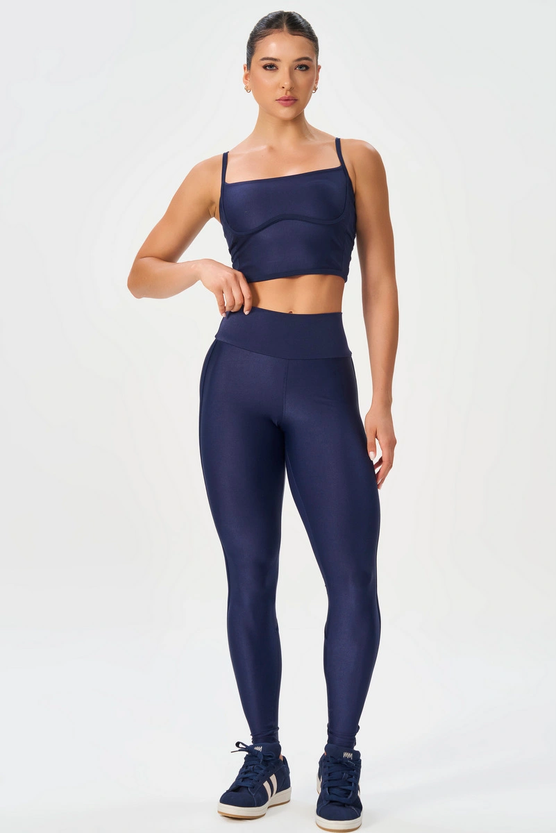 Lets Gym - Legging Harmony Navy Blue - 2957NB