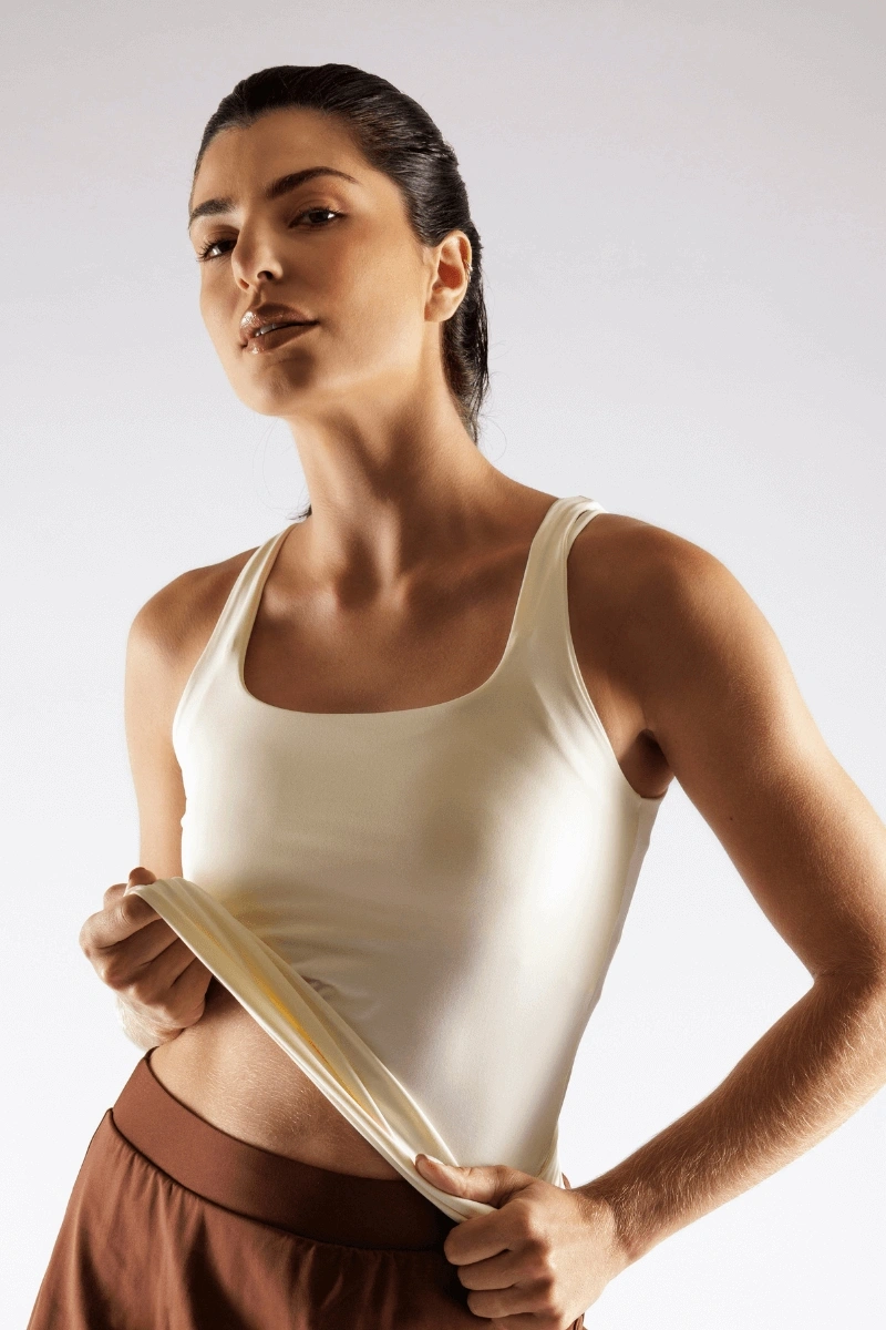 Trilha Verão - Viva Light Rib Tank Top - F10146