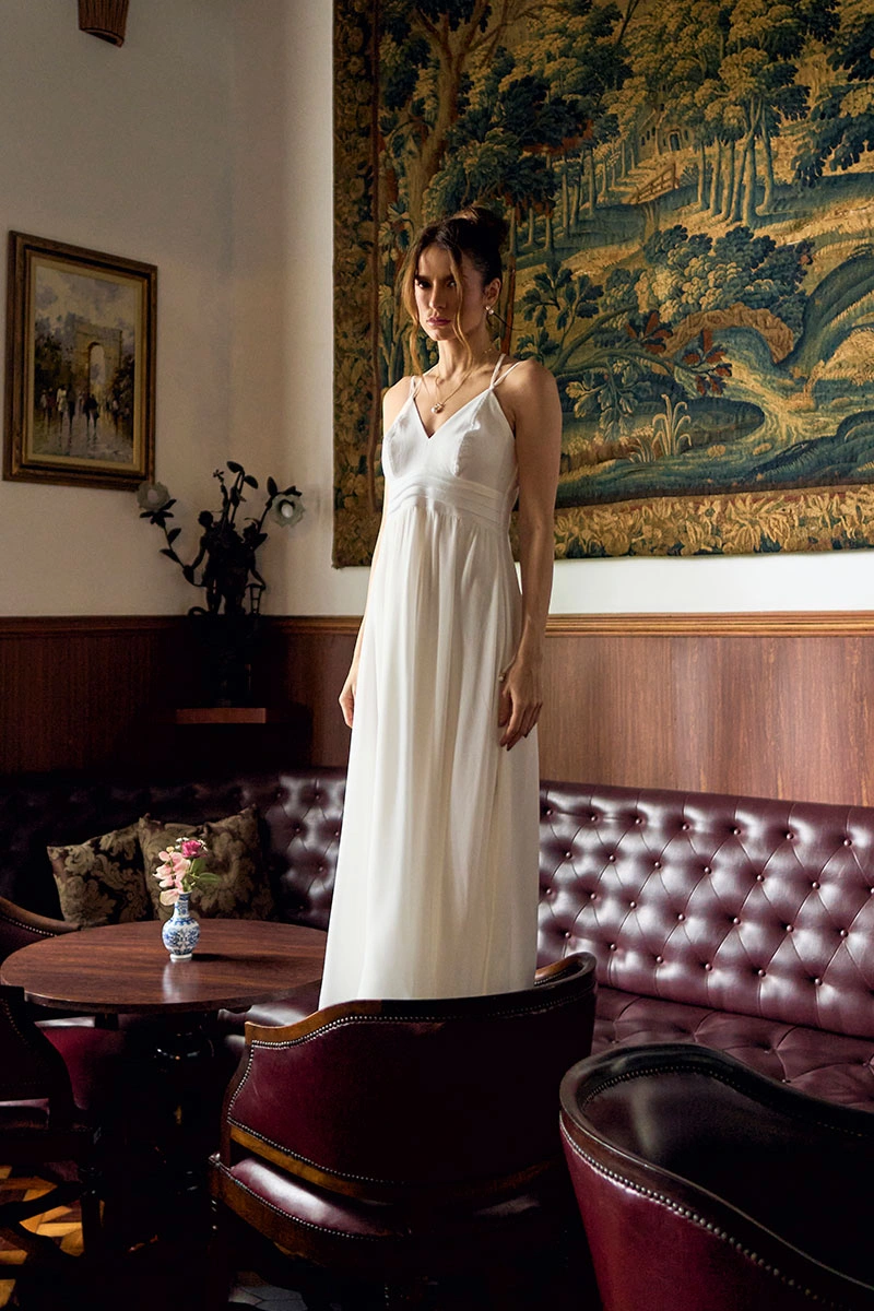 Miss Misses - Vestido Antonella Off White - 54755030