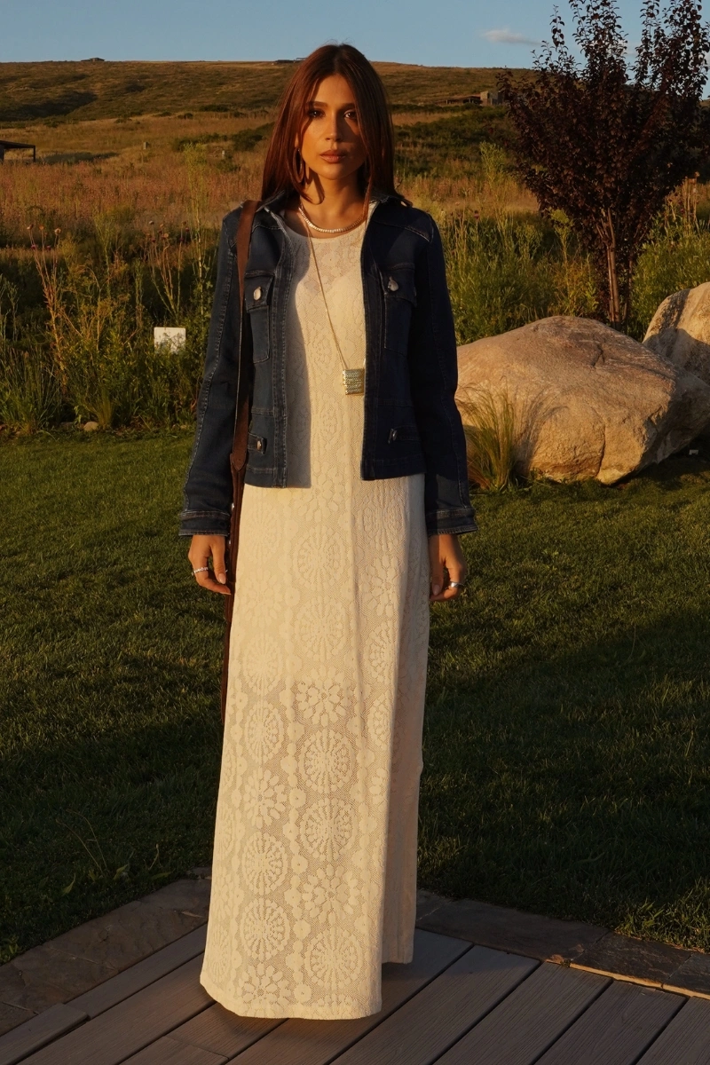 Hidrogênio - JACKET WITH DENIM COLLAR - 20645042