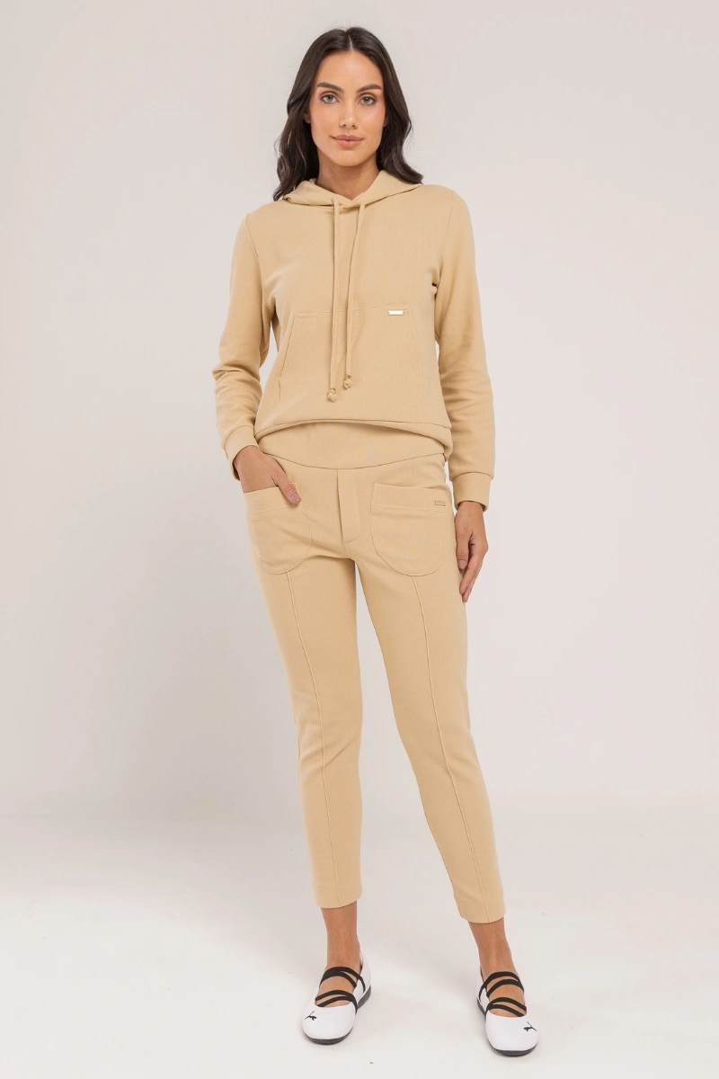Hidrogênio - CALÇA JOGGER C/ BOLSOS BEATRIZ SAVANA - 20691279