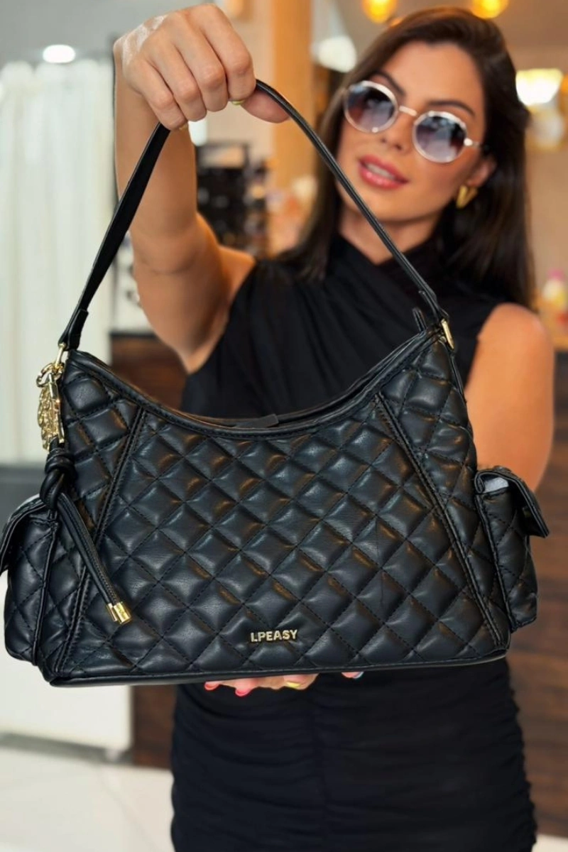 LANÇA PERFUME - Hand Bag Shoulder Metalasse Lança Perfume - 0762