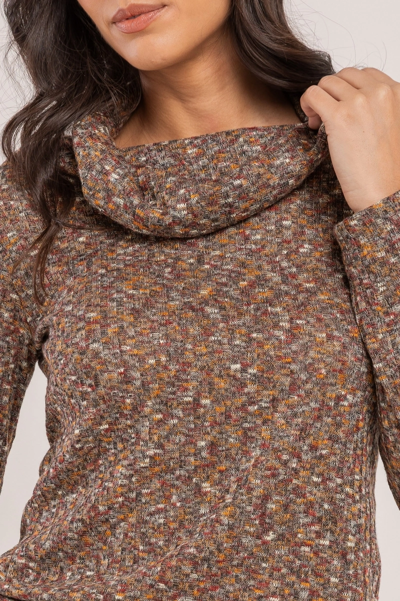 Hidrogênio - BLUSA GOLA DOBRADA BORDO - 20696097