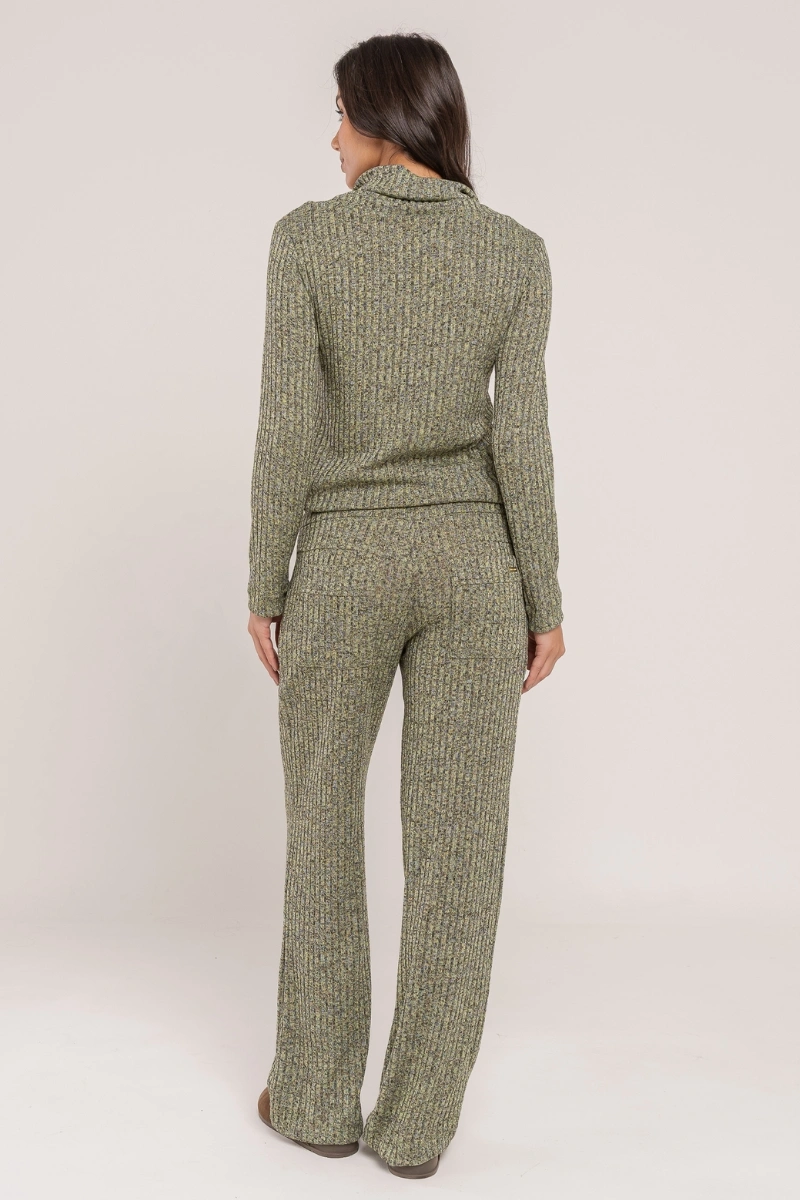 Hidrogênio - CALÇA RETA C/ CANALETA KAREN VERDE - 20698009