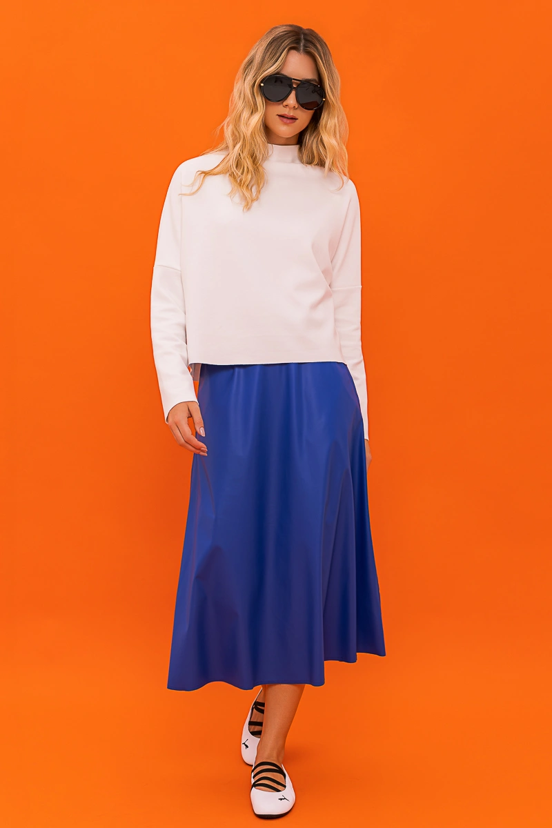 Hidrogênio - Royal PU Elastic Skirt - 20548054