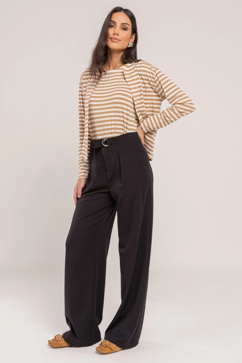 Hidrogênio - PANTS WITH BLACK INTERNAL BELT - 20622001