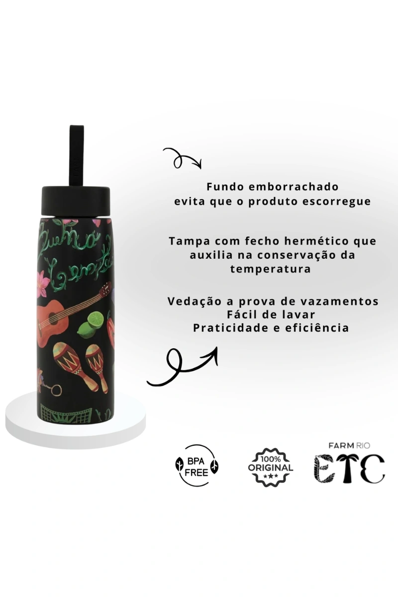 FARM - FARM THERMAL BOTTLE THIRST 750ML BUENA GENTE - 78331474M