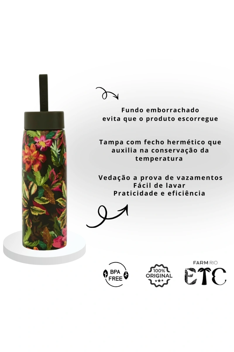 FARM - FARM THERMAL BOTTLE THAT THIRST 750ML PAINTED - 78330674