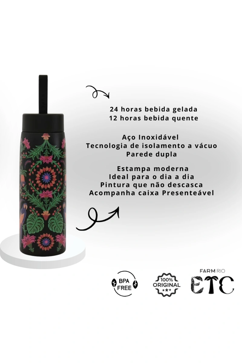 FARM - FARM 750ML THERMAL BOTTLE FOR TAPESTRY - 78331474A