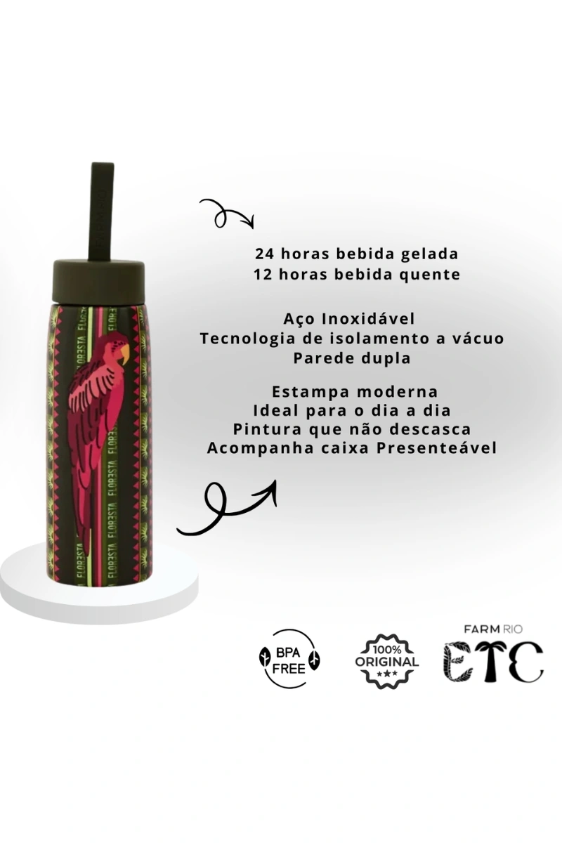 FARM - FARM 500ML THERMAL BOTTLE FOR WINDOW OF THE FOREST - 78330673