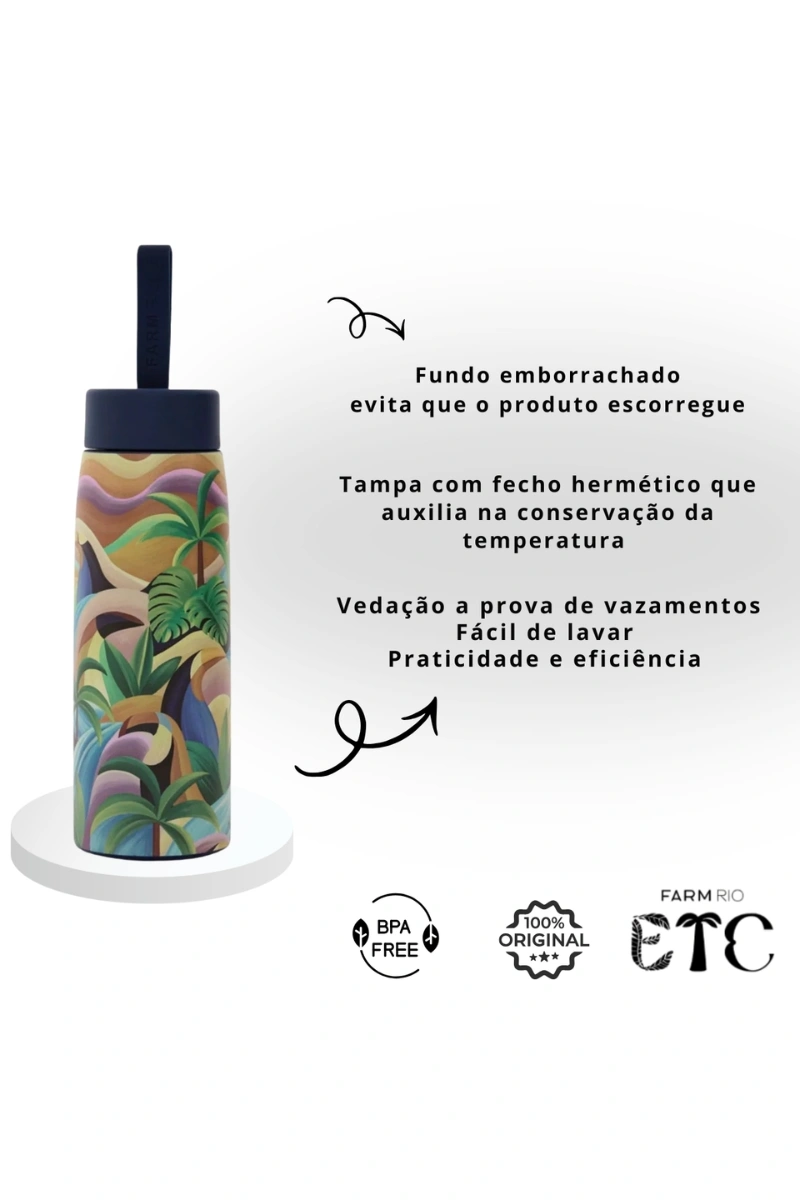 FARM - FARM THERMAL BOTTLE THAT THIRST 500ML TUCANO MOUNTAIN - 78331173