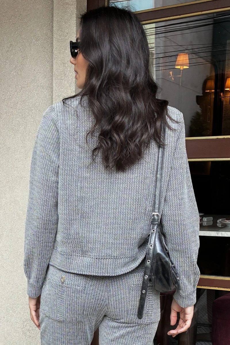 Hidrogênio - JACKET WITH LAPENS AND BUTTONS PURGA - 20693213