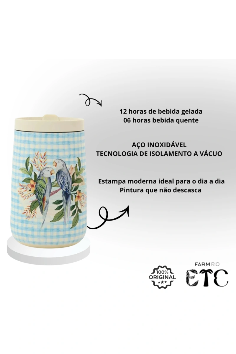 FARM - FARM RIO ANTIGO 450ML THERMAL CUP - 78330853M