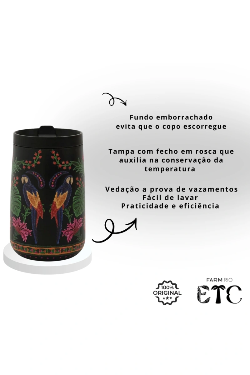 FARM - FARM TAPECARIA THERMAL CUP 450ML - 78331453