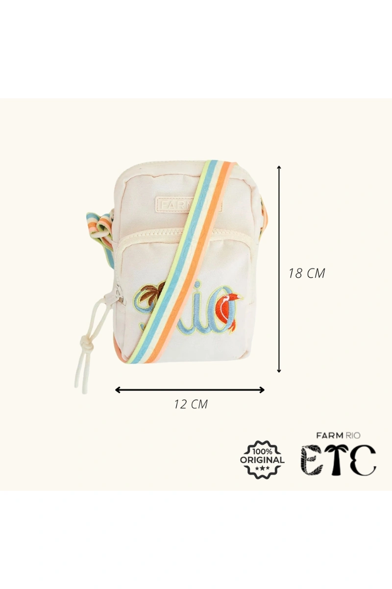 FARM - FARM GEMA RIO TIPOGRAFIC BAG - 78330955