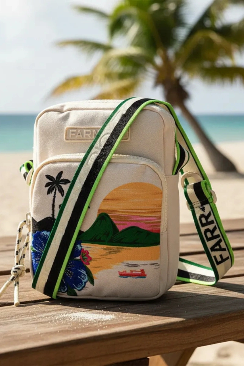 FARM - FARM GEMA OASIS LATINO BAG - 78330755