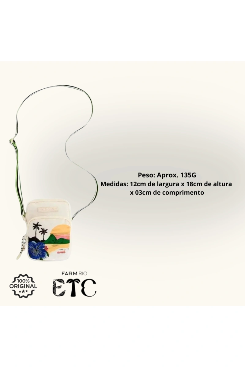 FARM - FARM GEMA OASIS LATINO BAG - 78330755