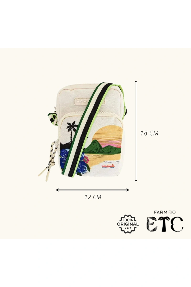 FARM - FARM GEMA OASIS LATINO BAG - 78330755